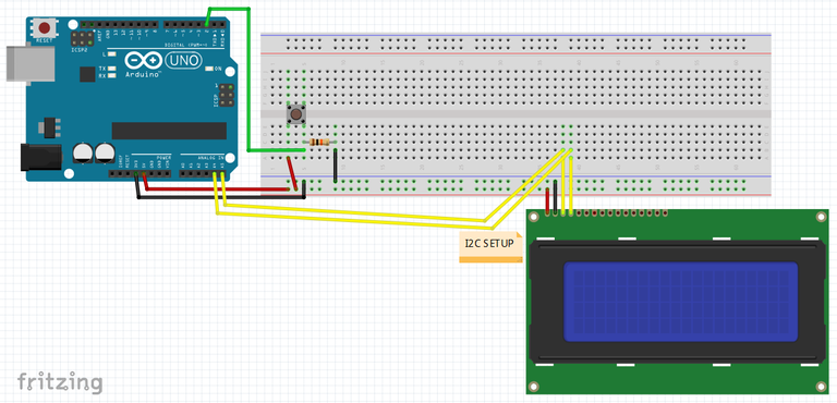 Esquema de conexiones en protoboard