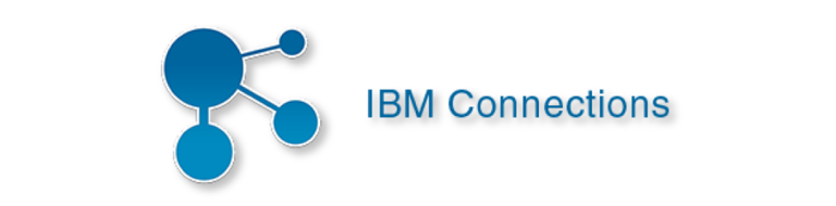 Logo de IBM connections